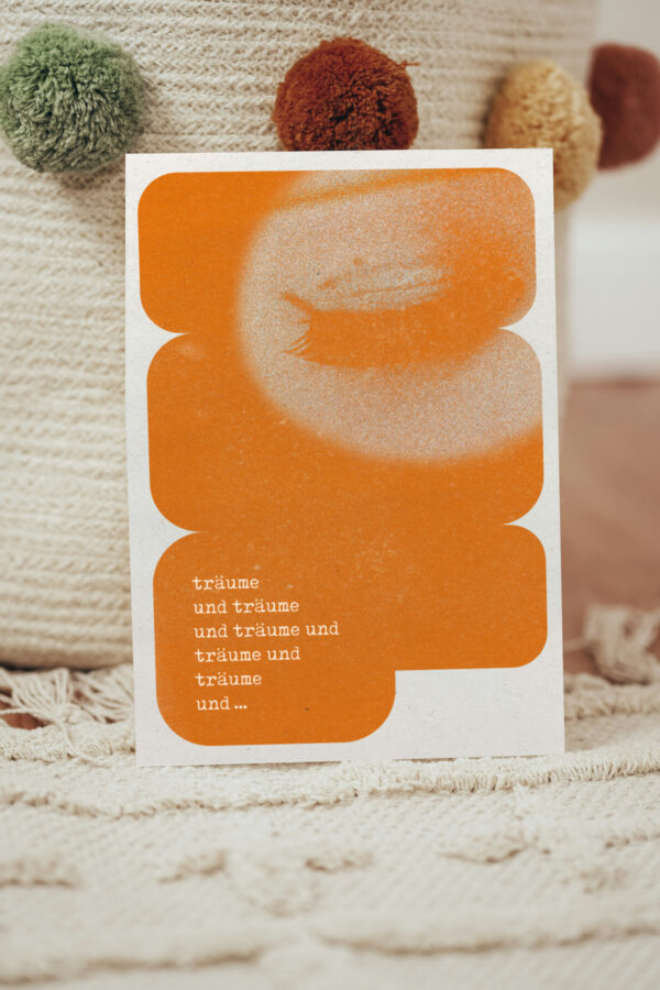 PRINT "TRÄUME UND TRÄUME UND ..."